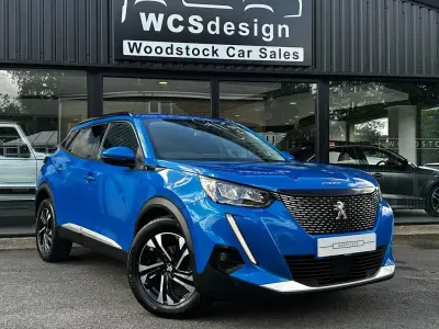 Used Peugeot 2008 Allure Premium 100 HP (73 kW) 2020 Blue SUV