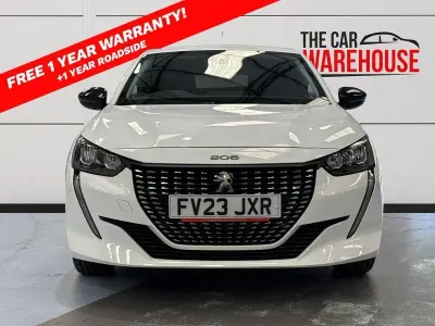 Used Peugeot 208 Active+ 100 HP (73 kW) 2023 White Hatchback