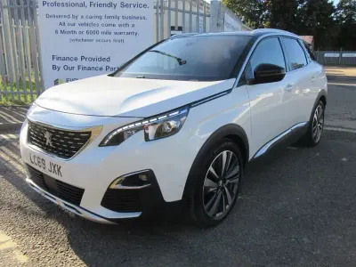 Gebraucht Peugeot 3008 GT 2020 Weiß Kleinwagen
