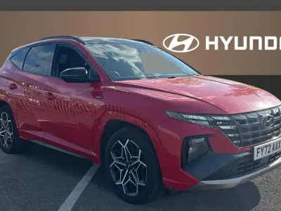 Used Hyundai Tucson N Line 230 HP (169 kW) 2022 Red SUV