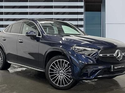 Used Mercedes GLC300e AMG line 313 HP (230 kW) 2024 Blue Coupe