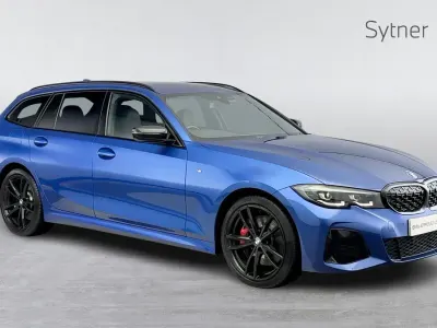 Used BMW M340 Shadowline 335 HP (246 kW) 2021 Blue Sedan