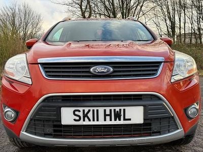 Used Ford Kuga Zetec 140 HP (102 kW) 2011 Red SUV