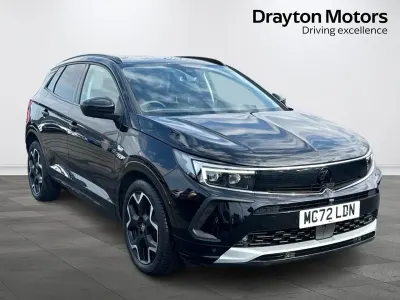 Used Vauxhall Grandland X Ultimate 130 HP (95 kW) 2023 Black SUV