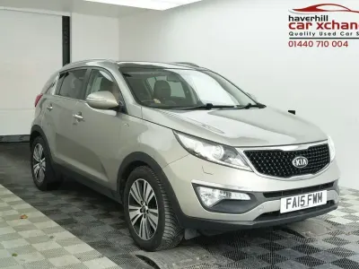 Used Kia Sportage 134 HP (98 kW) 2015 Silver SUV