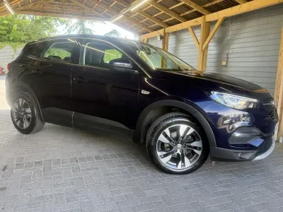 Used Vauxhall Grandland X Sport 130 HP (95 kW) 2019 Blue SUV