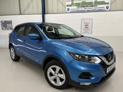 Used Nissan Qashqai Acenta Premium 115 HP (84 kW) 2019 Blue SUV