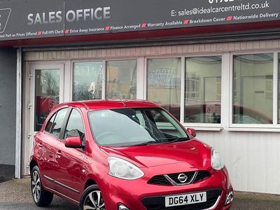 Begagnad Nissan Micra S 98 HK (72 kW) 2014 Röd Halvkombi
