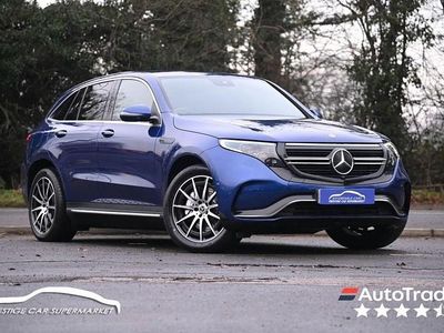 Used Mercedes EQC400 AMG line 300 kW (408 HP) 2021 Blue SUV