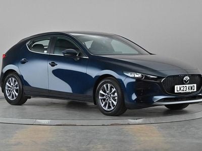 Used Mazda 3 2023 Blue Hatchback