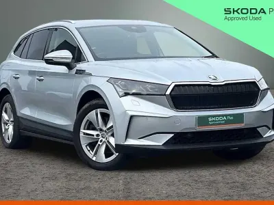 Used Skoda Enyaq iV 210 kW (286 HP) 2024 Brilliant silver metallic SUV