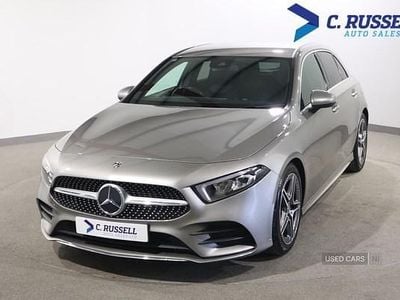 Used Mercedes A200 AMG line 163 HP (119 kW) 2020 Silver Hatchback