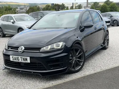 Used VW Golf VII R 300 HP (220 kW) 2016 Black Hatchback