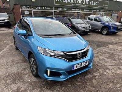 Used Honda Jazz S 102 HP (75 kW) 2018 Blue Hatchback