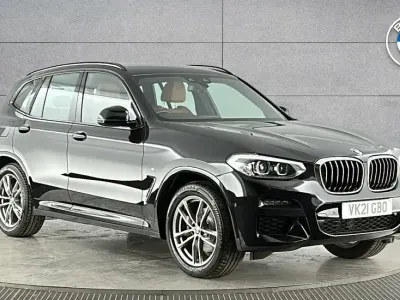 Used BMW X3 M Sport 190 HP (139 kW) 2021 Black SUV