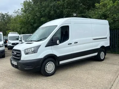Used Ford Transit 130 HP (95 kW) 2021 White Van
