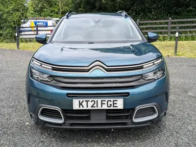 Used Citroën C5 Aircross Shine 127 HP (93 kW) 2021 Blue SUV