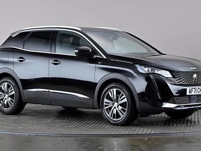 Black Used 2021 Peugeot 3008 GT Hatchback | £16,188 (Fair price)