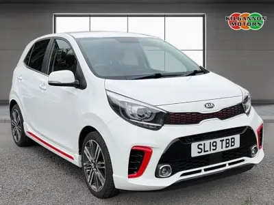 Used Kia Picanto GT-Line 83 HP (61 kW) 2019 White Hatchback