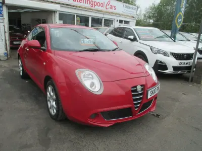 Begagnad Alfa Romeo MiTo Turismo 2010 Röd Halvkombi