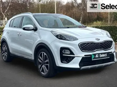 Used Kia Sportage 174 HP (127 kW) 2019 White SUV