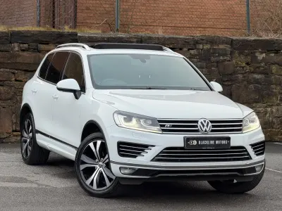 Używany VW Touareg R-line 262 KM (192 kW) 2015 Biały SUV