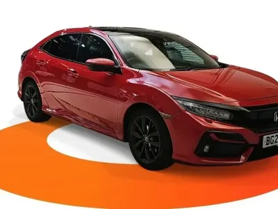 Używany Honda Civic EX 120 KM (88 kW) 2020 Czerwony Hatchback