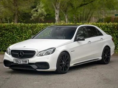 Used Mercedes E63 AMG 550 HP (404 kW) 2014 White Sedan