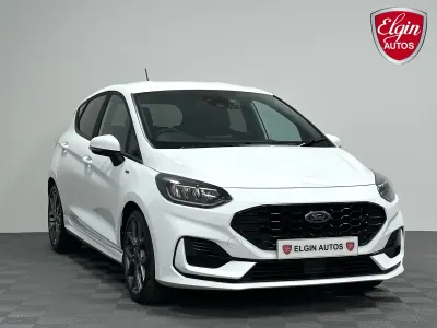 Used Ford Fiesta ST-Line 125 HP (91 kW) 2023 White Hatchback