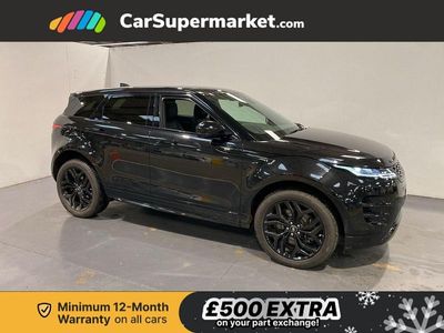 Black Used 2021 Land Rover Range Rover evoque SE Dynamic Estate | £24,197 (Fair price)