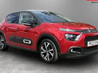 Used Citroën C3 PureTech 110 HP (80 kW) 2023 Red Hatchback