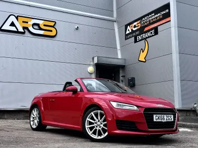 Used Audi TT Sport 180 HP (132 kW) 2016 Red Coupe