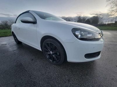 Used VW Golf Cabriolet SE 2013 White Cabriolet