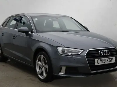 Used Audi A3 Sportback Sport 150 HP (110 kW) 2019 Grey Hatchback