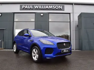 Used Jaguar E-Pace R-Dynamic 150 HP (110 kW) 2018 Blue SUV