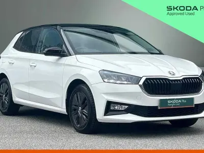 Used Skoda Fabia Colour Edition 108 HP (79 kW) 2022 White Hatchback
