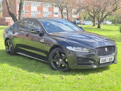 Used Jaguar XE R-Sport 240 HP (176 kW) 2017 Black Sedan