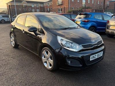 Black Used 2013 Kia Rio Hatchback | £2,495 (Fair price)