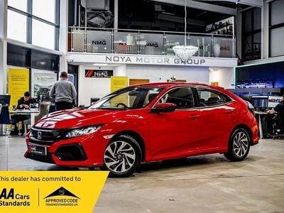 Red Used 2018 Honda Civic SE Hatchback | £8,299 (Fair price)