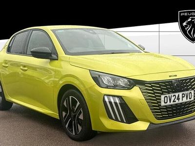 Yellow Used 2024 Peugeot 208 Allure Hatchback | £14,499 (Fair price)