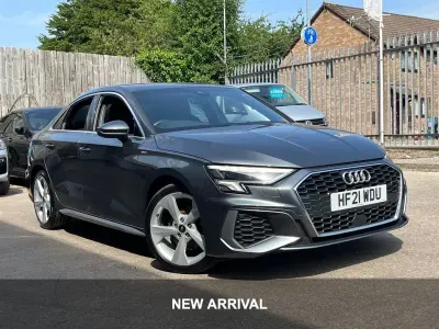 Used Audi A3 S-Line 110 HP (80 kW) 2021 Grey Sedan