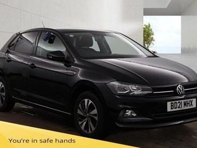 Used VW Polo Match 95 HP (69 kW) 2021 Black Hatchback