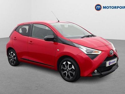 Used Toyota Aygo Trend 72 HP (52 kW) 2019 Red Hatchback