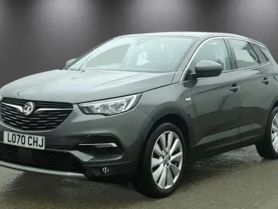 Used Vauxhall Grandland X Elite 130 HP (95 kW) 2020 Grey SUV
