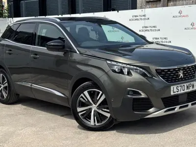 Used Peugeot 3008 GT-line 2020 Grey SUV