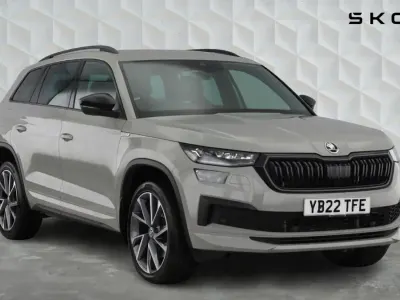 Used Skoda Kodiaq SportLine 196 HP (144 kW) 2022 Meteor grey SUV