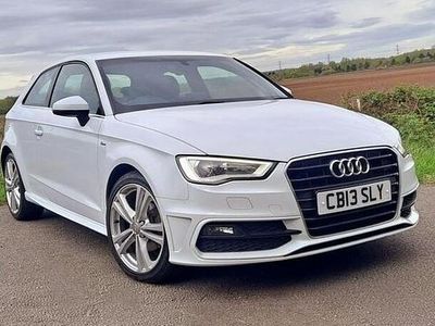 Used Audi A3 S-Line 150 HP (110 kW) 2015 White Hatchback