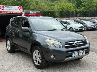 Usado Toyota RAV4 150 HP (110 kW) 2008 Cinzento SUV