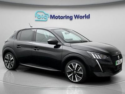 Used Peugeot e-208 Premium 100 kW (136 HP) 2022 Black Hatchback