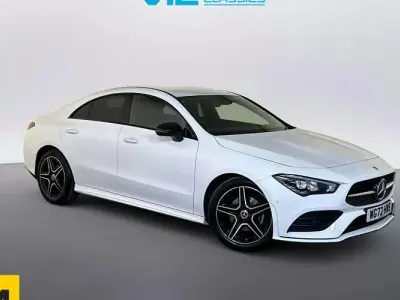 Used Mercedes CLA180 Executive 136 HP (100 kW) 2022 White Coupe